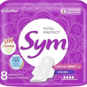 Absorvente Sym com Abas