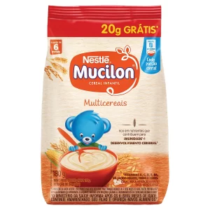 Cereal Infantil Multicereais Mucilon Pacote 180g