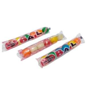 BOLAS DE CHICLETE DANNY BALL 6 UNIDADES
