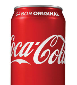 REFRIGERANTE COCA-COLA EM LATA 350ML