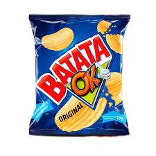 BATATA FRITA ONDULADA OK 16g