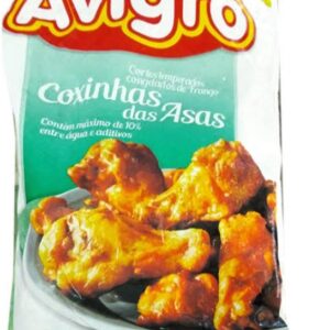 COXINHAS DA ASA CARNE TEMPERADA CONGELADA DE FRANGO COM OSSO 1KG