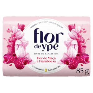 Sabonete Flor de Ypê Flor de Maça e Framboesa 85g