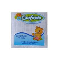 GUARDANAPO DE PAPEL CONFORTO 35 UNIDADES