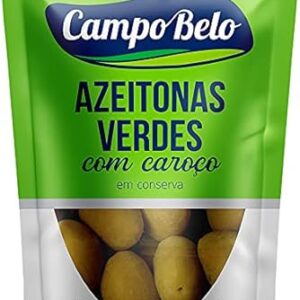 Azeitona Verde com Caroço Campo Belo 80G