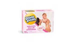 SABONETE POM POM 12X70G BABY MAGIC OLEO DE AMENDOAS