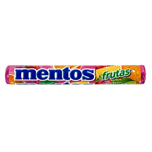 BALAS MASTIGAVEIS MENTOS DE FRUTAS 29,5G
