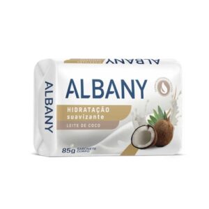 SABONETE ALBANY LEITE DE COCO 85G