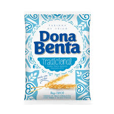 FARINHA DE TRIGO TRADICIONAL DONA BENTA 1KG