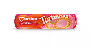 BISCOITO MARILAN TORTINHA MORANGO 140G