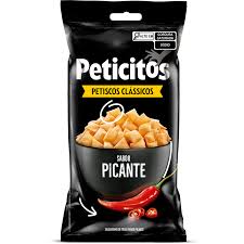 SALGADINHO PETICITOS PETISCOS PICANTE 40G
