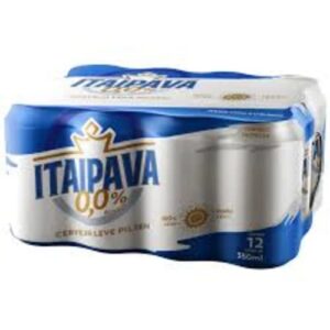 CAIXA DE CERVEJA ITAIPAVA ZERO 350ML