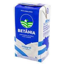 LEITE EM CAIXA INTEGRAL BETANIA DE 1L